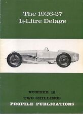 Delage litre 1926 for sale  BATLEY