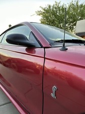 Antena de aço inoxidável preta 9" mastro rádio AM/FM para FORD MUSTANG 1979-2009 nova comprar usado  Enviando para Brazil