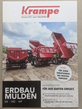 Krampe erdbau mulden gebraucht kaufen  Günzburg