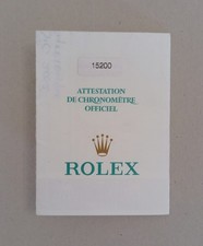 Rolex warranty paper usato  Corropoli