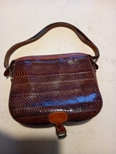 Borsa pitone fattura usato  Monteriggioni