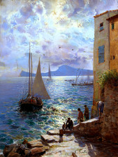 Attilio pratella quadro usato  Milano