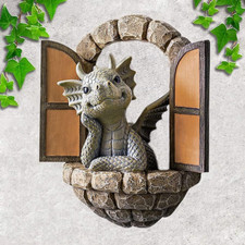 Schöne hof drachenskulptur gebraucht kaufen  Schwaigern