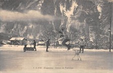 Cpa chamonix scene d'occasion  Claira