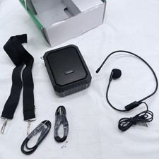 Amplificador de voz para professores/guia turístico, megafone portátil 18W sistemas PA Speak comprar usado  Enviando para Brazil