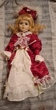 lalka porcelanowa szlachcianka vintage prl na sprzedaż  PL