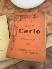 Antichi libretti opera usato  Meta