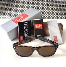 Óculos de sol Ray-Ban RB2132 MARROM NOVO WAYFARER unissex MTY-260 comprar usado  Enviando para Brazil