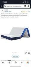 Molblly folding mattress for sale  WIDNES