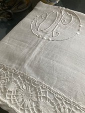 Antique french linen d'occasion  Montignac