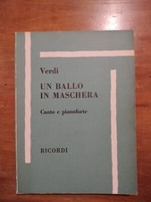 Giuseppe verdi ballo usato  Firenze