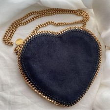 Bolsa de ombro Stella McCartney bolsa de mão couro ecológico preta feminina Reino Unido autêntica comprar usado  Enviando para Brazil
