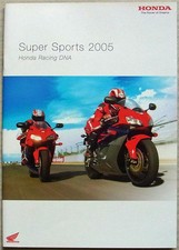 Folheto de vendas Honda Super Sports 2005 Motorcycles CBR600RR VTR1000 SP-2 ++, usado comprar usado  Enviando para Brazil