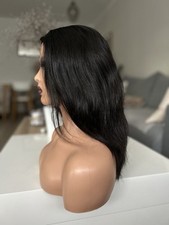 Echthaar perücke schwarz gebraucht kaufen  Heusenstamm