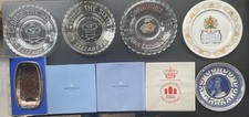 Commemorative porcelain glass for sale  CUMNOCK