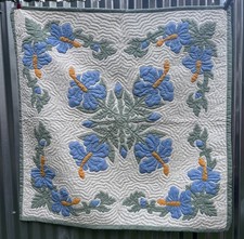 Handmade appliqued hawaiian for sale  Minneapolis