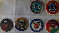 Conjunto completo de (6) pogs promocionais do Campeonato dos Estados Unidos comprar usado  Enviando para Brazil