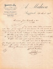 Armentieres lettre mahieu d'occasion  Voiron