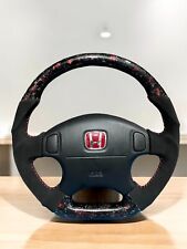 Volante de carbono forjado Honda Civic 1996/2001 EK JDM, usado comprar usado  Enviando para Brazil