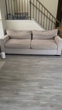 Taupe upholstered sofa for sale  Lake in the Hills