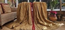Gold silk embroidered for sale  MORECAMBE