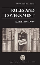 Rules and Government Paperback Robert Baldwin na sprzedaż  Wysyłka do Poland