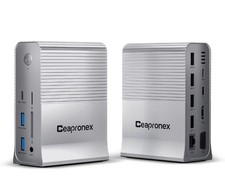 Docking station para laptop Ceapronex monitor duplo, 15 em 1 4K HDMI, VGA, RJ45, 2 USB comprar usado  Enviando para Brazil