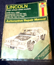 Haynes lincoln 1970 for sale  Rock Creek