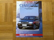 Brochure daihatsu charade d'occasion  Expédié en Belgium