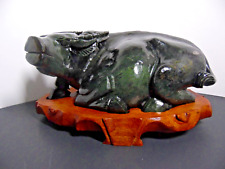 Carved nephrite jade for sale  Springfield