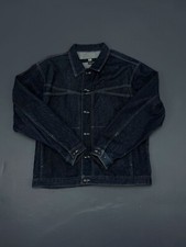 Marithe Francois Girbaud Trucker Kurtka XL Ciemnogranatowy Dżins Vintage Używana na sprzedaż  PL
