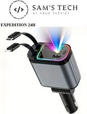 Chargeur voiture rétractable d'occasion  Villepinte