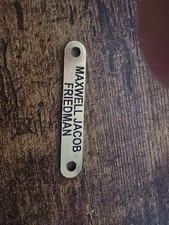 Aew official nameplate for sale  GILLINGHAM