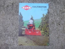 Prospectus kuhn cultirotor d'occasion  Onet-le-Château