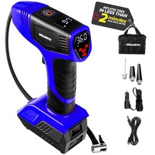 Bullseye Pro inflador de pneus compressor de ar portátil inflador de pneus de carro - Azul, usado comprar usado  Enviando para Brazil
