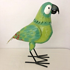 Green parrot metal for sale  HARWICH