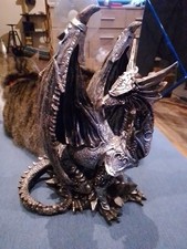 Drachen figuren gothic gebraucht kaufen  Höchstenbach, Mörsbach, Steinebach