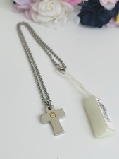 Collana morellato croce usato  Cantu