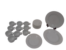 Bistro white table for sale  RUGBY