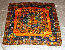 Foulard vintage leopardo usato  Sinalunga