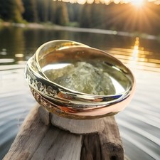 Ring gold gelbgold gebraucht kaufen  Dortmund