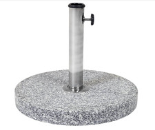 Round granite parasol for sale  LOUGHBOROUGH
