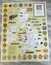 Railway history map for sale  CHELMSFORD