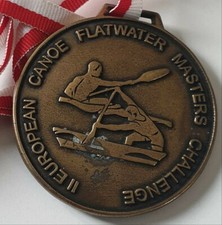 Używany, II EUROPEJSKI CANOE FLATWATER MASTERS CHALLENGE POZNAŃ 2006 POLAND OLD MEDAL na sprzedaż  PL