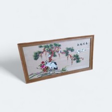 Quadro con ricamo usato  Italia