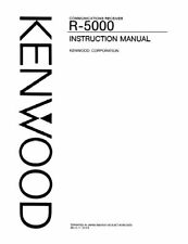 Kenwood 5000 instruction for sale  Fort Lauderdale