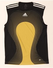 Colete Adidas Masculino Climacool Top Médio Preto Colorblock Poliéster AK05 comprar usado  Enviando para Brazil