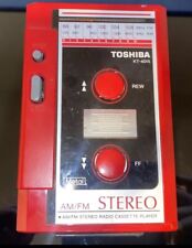 Vintage red toshiba for sale  UK