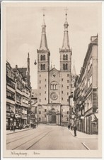 WÜRZBURG, widok z ulicy Domstraße na katedrę, Dolna Frankonia na sprzedaż  Wysyłka do Poland