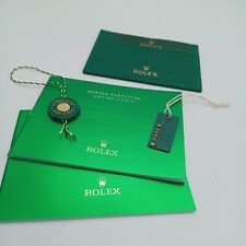 Rolex warranty cards for sale  GRIMSBY